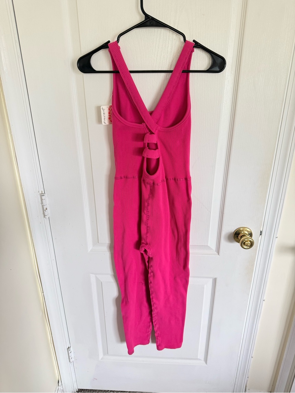 Free People Movement NEW Free Throw Onesie in Hot Pink - Picture 6 of 7